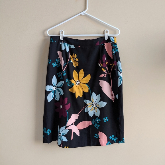 Floral Pencil Skirt - Picture 1 of 6